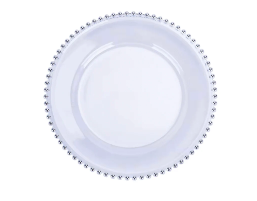 Beaded Charger Plates view 2